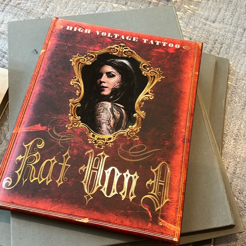 “High Voltage Tattoo” by Kat Von D. Autographed Kat Von D